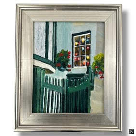 Colleen Sabo Oil on Canvas "Exterior"