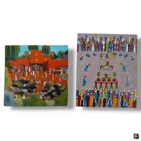 2 Jalil Moukim Oil/Board North African Genre
