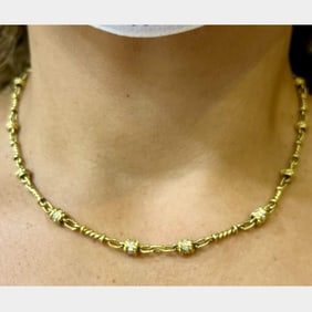 JUDITH RIPKA 18K Yellow Gold Necklace