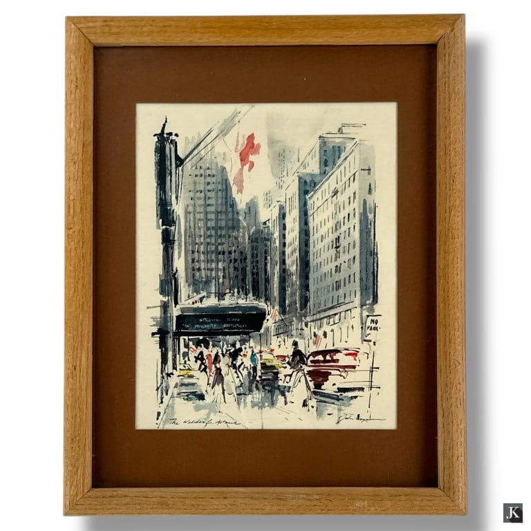 John Haymson Color Print "The Waldorf Astoria" (1 of 4)