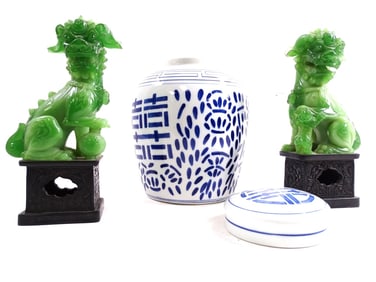 3 Modern Chinese Decorative Objects