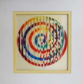 Yaacov Agam Agamograph "Galaxy #3"