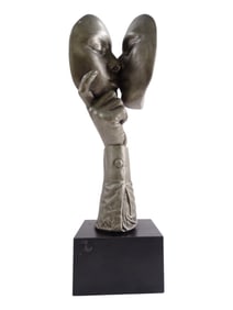 John Cutrone Sculpture "Dreaming of That Kiss"