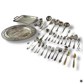 Lot of Silver Plate