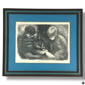 Joan Purcell Lithograph "The Frog" Signed