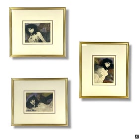 3 Sharon Montgomery Lithograph "Bordello Suite"