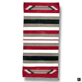 Vintage Navajo Double Saddle Blanket/Rug