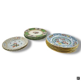 Antique English China and Porcelain Plates