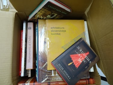 Box of 22 Modern Books