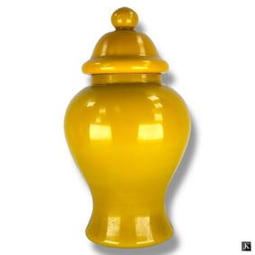 Large Chinese Imperial Peking Glass Covered Urn