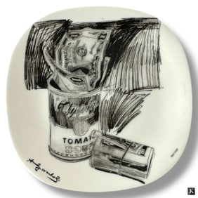 Block Ltd Ed. Andy Warhol Tomato Soup Plate