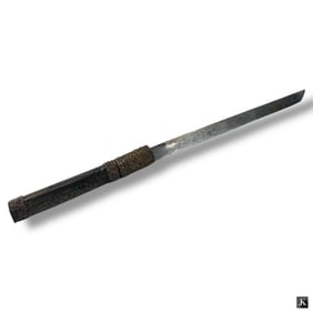 19 C Mongolian Knife in Shagreen Sheath