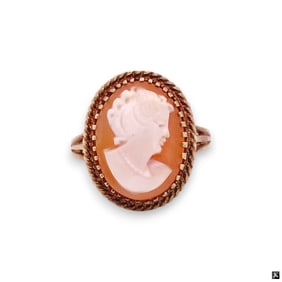 10K Cameo Ring