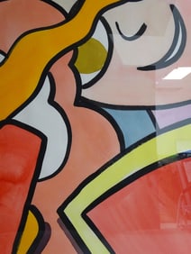 John "Crash" Matos POP ART Watercolor on Paper