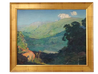 Domingo Enriques Ramos Oil/Canvas "Landscape"