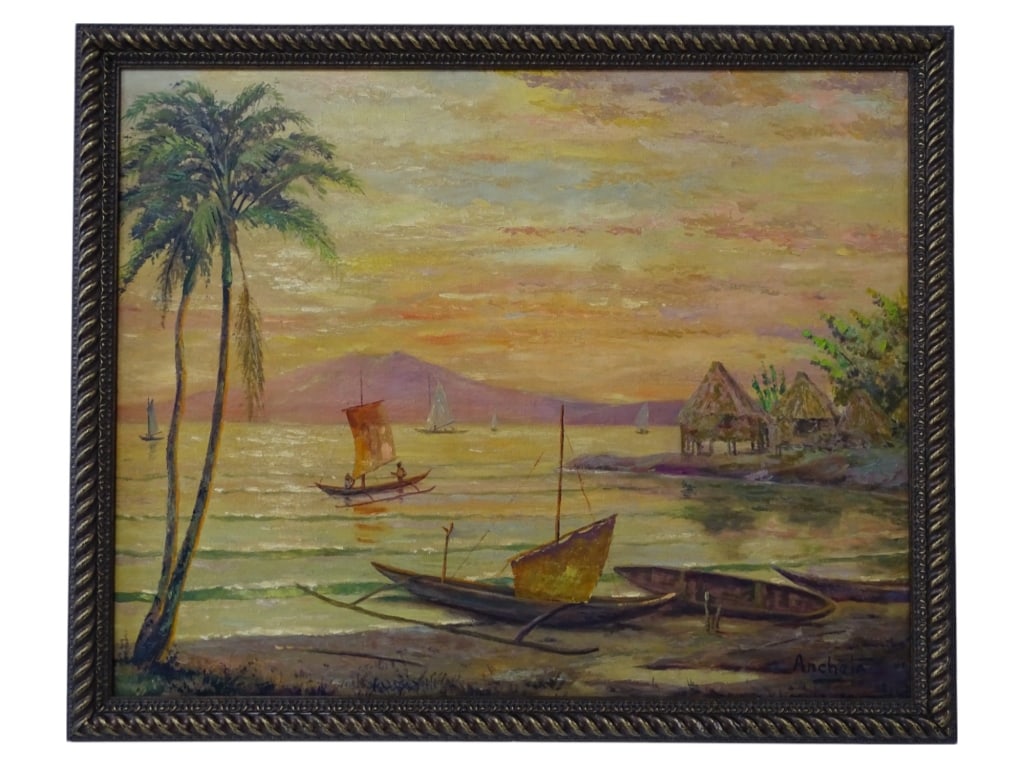 Domingo Enriques Ramos Oil/Canvas "Landscape" (1 of 4)