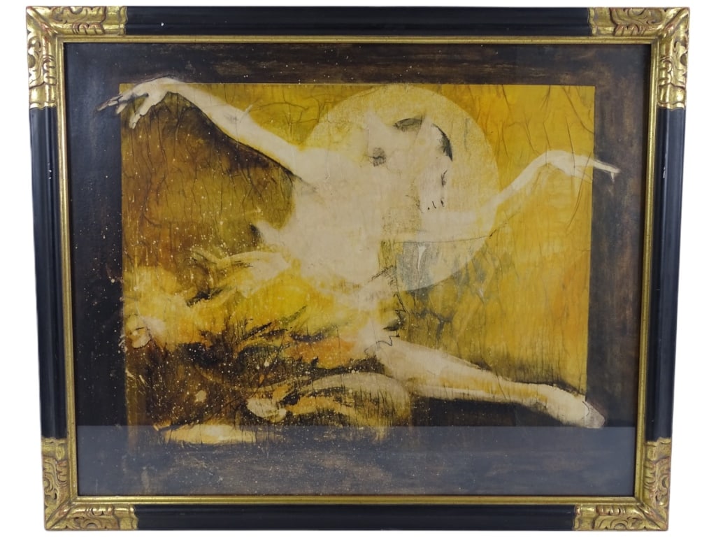 Decorative Color Print "Dancer" (1 of 2)