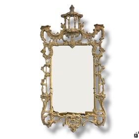 Italian Chippendale Style Pagoda Mirror