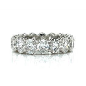 Platinum 7.50 Ct. Diamond Eternity Band