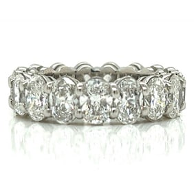 Platinum 8.00 Ct. Diamond Eternity Band