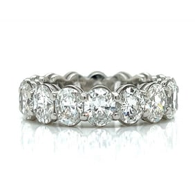 Platinum 9.00 Ct. Diamond Eternity Band
