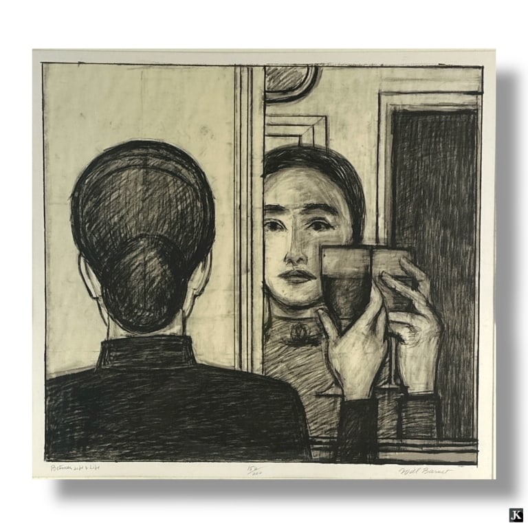 Will Barnet Lithograph "Between Life and Life" (1 of 6)