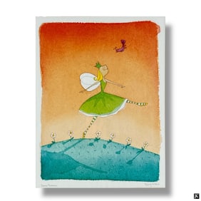 Emma Thomson Color Print "Felicity Wishes"