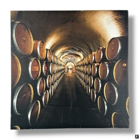 Decorative Canvas Print "Wine Cellar"