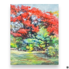 Marlene Puca Contemporary O/C "Japanese Gardens"