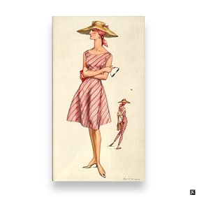 Has. Caruana Fashion Illustration Watercolor