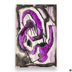 Rolph Scarlett Watercolor on paper "Untitled "