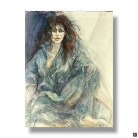 Mary Lou Hanson Color Print, Portrait of a Woman
