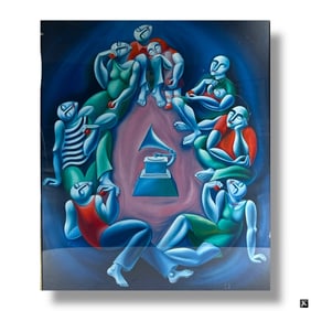 Yuri Yuroz Serigraph on Paper "The Magic of Sound"