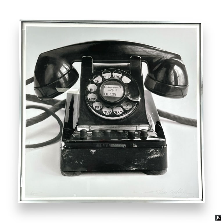 Shimon Okshteyn Lithograph "Telephone" (1 of 5)