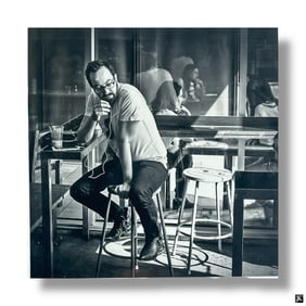 Andy Marx Black & White Photographic Print "Cafe"