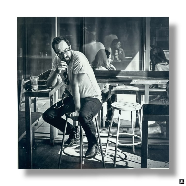 Andy Marx Black & White Photographic Print "Cafe" (1 of 4)
