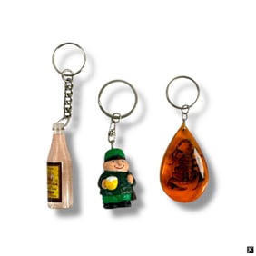 Large Lot of Souvenir Key Chains