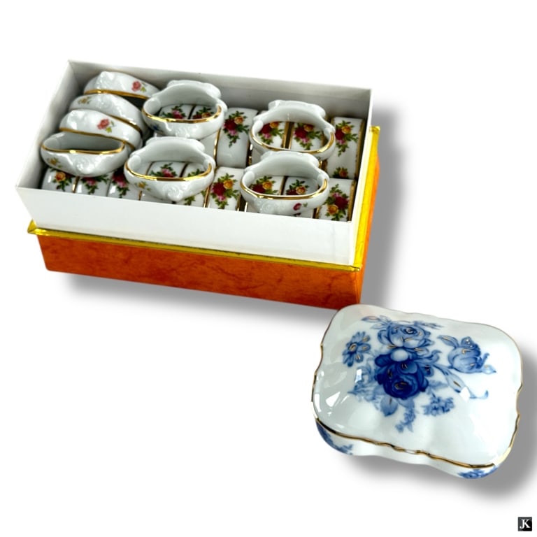 Royal Albert Old Country Rose Napkin Rings & More (1 of 3)