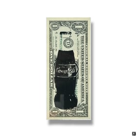Death NYC Coca Cola Dollar Bill w/COA