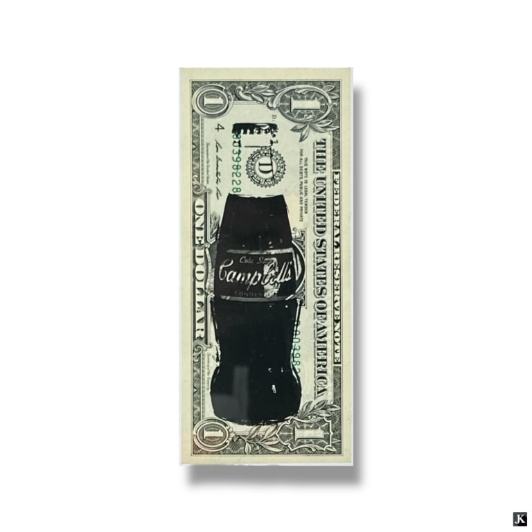 Death NYC Coca Cola Dollar Bill w/COA (1 of 3)