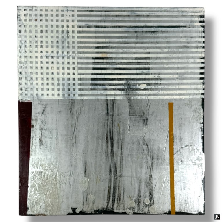 Oystein Aasan Oil on /Board "Trajectory 2 2014": Oystein Aasan (b. 1977) Oil on /Board "Trajectory 2 2014". Inscribed verso. Good condition. Measures 31-1/2" x 28-1/4". Keywords: minimalist abstraction, conceptual painting, European contemporary art