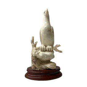 Carved Bird Sculpture