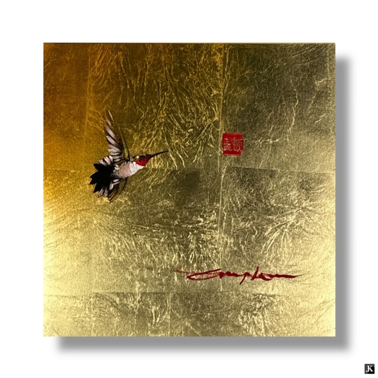 Patrick Guyton "Goldie with Red Chop, 2016" (1 of 5)