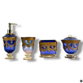4 Piece Bath Accessories Set