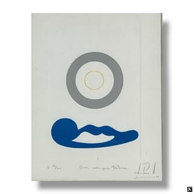 Contemporary Etching "Una Nube Para Matisse" 1982