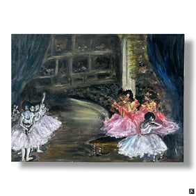 Maruschka Oil on Canvas "The Ballet"