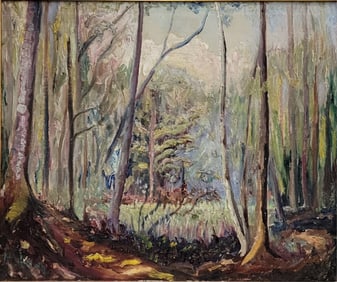 Ralph Huntington McKelvey O/C Autumnal Landscape