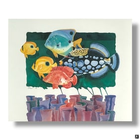 Paul Brent Color Print "Tropical Reef Fish"