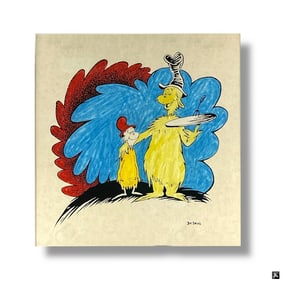 Dr Seuss Lithograph Green Eggs & Ham, 60th Anniver