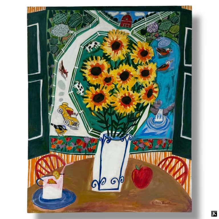 Erin Tendler Acrylic/Canvas Summer's Honey Breath (1 of 5)